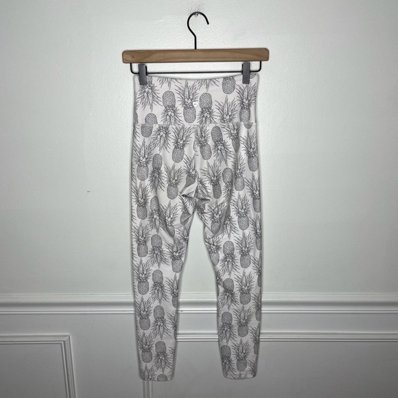White Fox White Pineapple High Rise Leggings Womens S - Picture 2 of 10